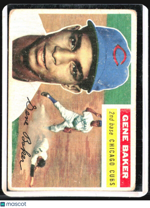 1956 Topps - Gray Back #142 Gene Baker