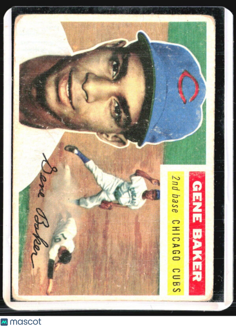 1956 Topps - Gray Back #142 Gene Baker