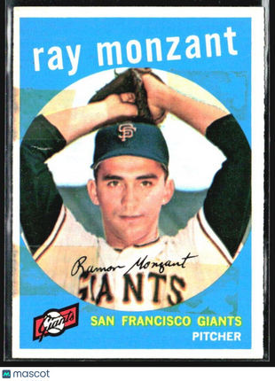 1959 Topps - #332 Ramon Monzant