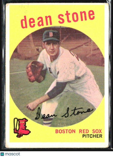 1959 Topps - Grey Back #286 Dean Stone