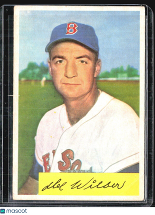 1954 Bowman - #178 Del Wilber
