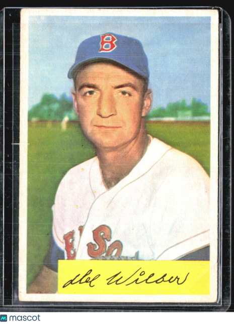 1954 Bowman - #178 Del Wilber