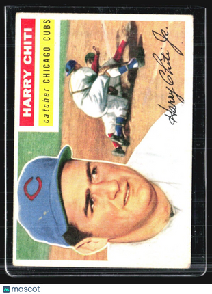 1956 Topps - Gray Back #179 Harry Chiti