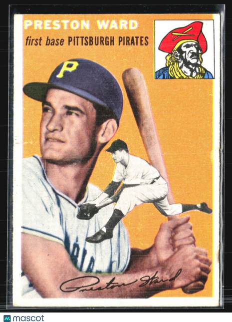 1954 Topps - #72 Preston Ward