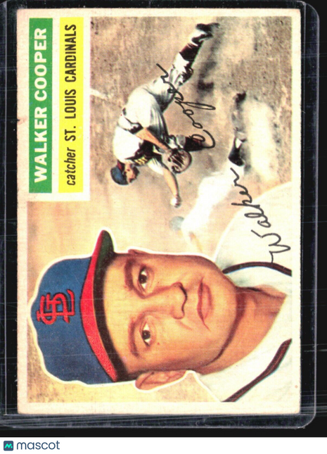 1956 Topps - #273 Walker Cooper