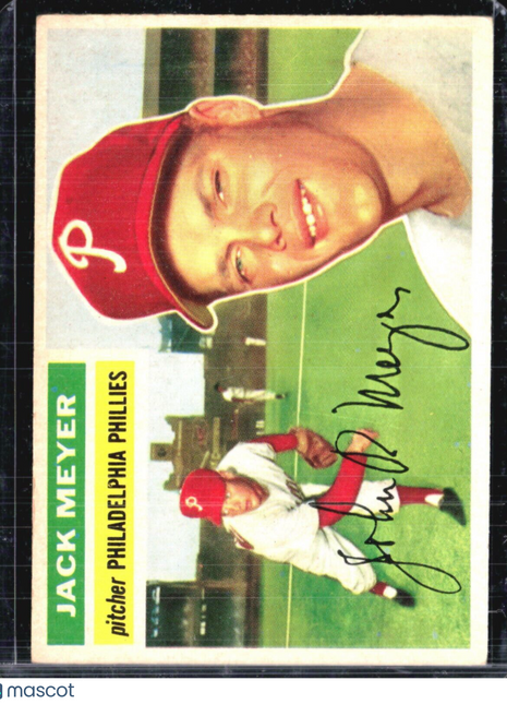 1956 Topps - #269 Jack Meyer (RC)