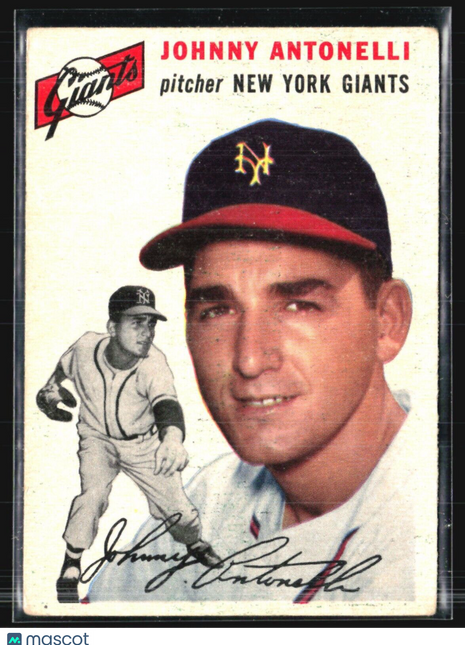 1954 Topps - #119 Johnny Antonelli