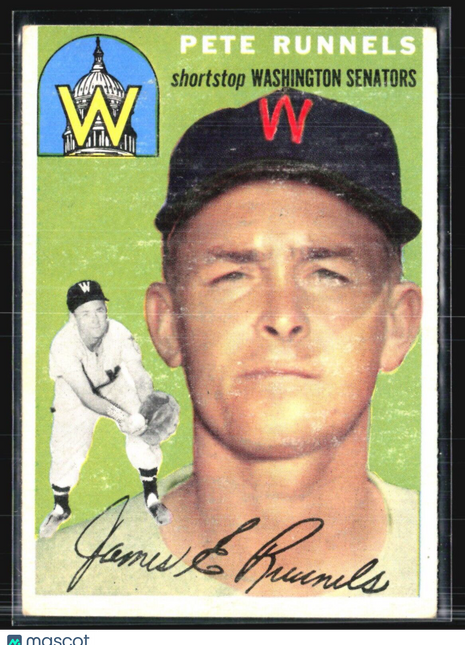 1954 Topps - #6 Pete Runnels