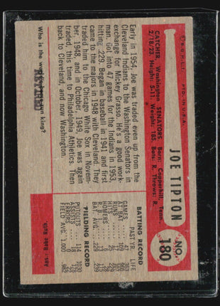 1954 Bowman - #180 Joe Tipton