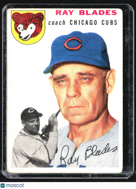 1954 Topps - #243 Ray Blades (RC)