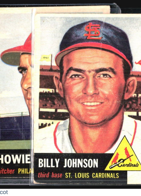1953 Topps #21 Billy Johnson