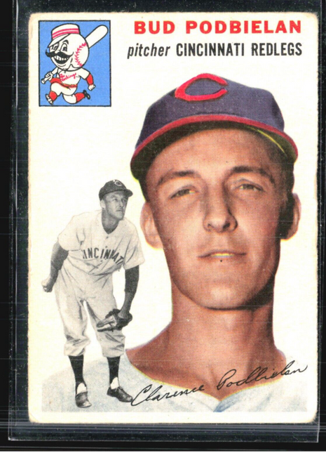 1954 Topps - #69 Bud Podbielan