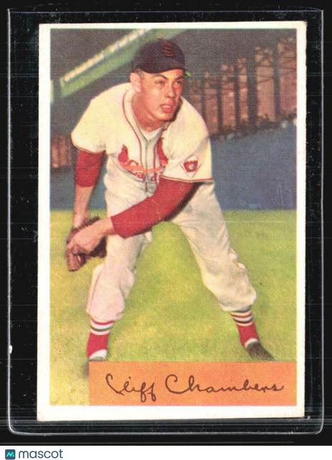 1954 Bowman - #126 Cliff Chambers