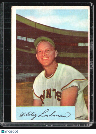 1954 Bowman - #153 Whitey Lockman