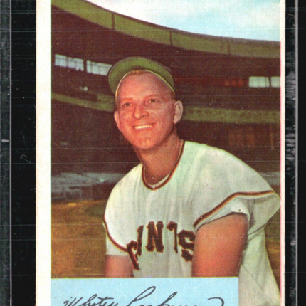 1954 Bowman - #153 Whitey Lockman