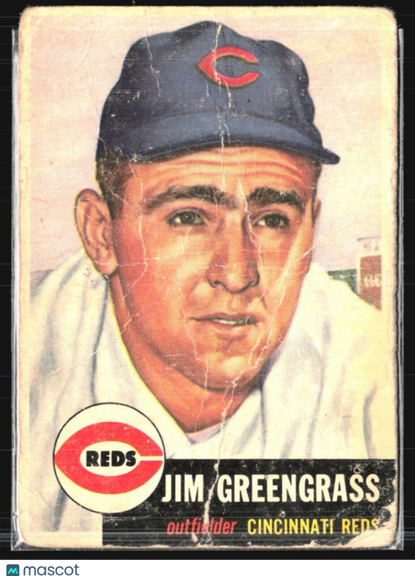 1953 Topps - #209 Jim Greengrass (RC)