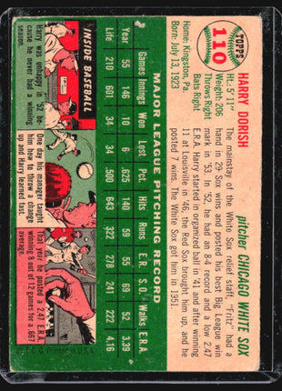 1954 Topps - #110 Harry Dorish