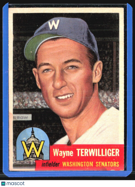 1953 Topps - #159 Wayne Terwilliger