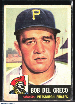 1953 Topps - #48 Bob Del Greco