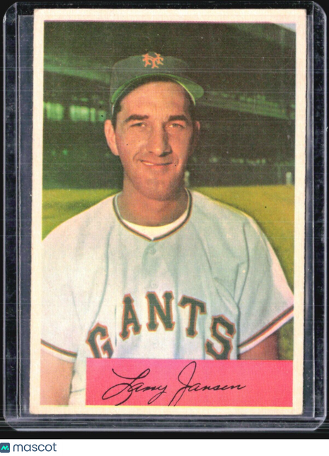 1954 Bowman - #169 Larry Jansen