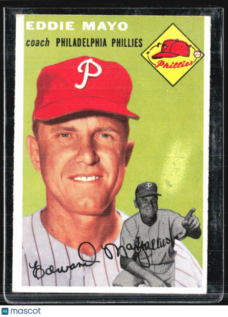 1954 Topps - #247 Eddie Mayo