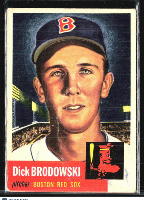1953 Topps - #69 Dick Brodowski