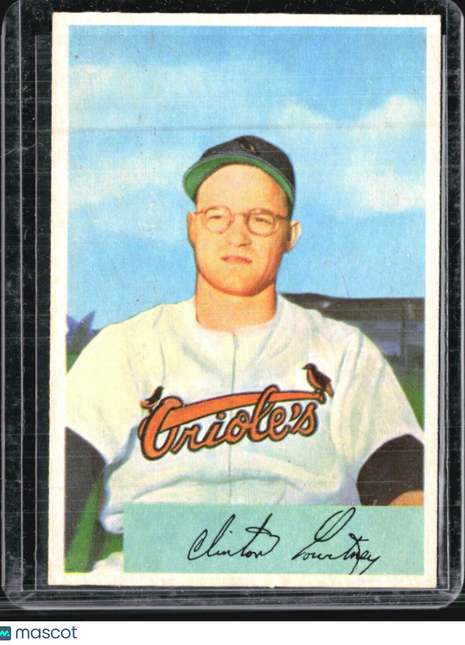 1954 Bowman - #69 Clint Courtney