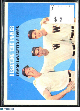 1959 Topps - Directing the Power #74 Roy Sievers, Jim Lemon, Cookie Lavagetto