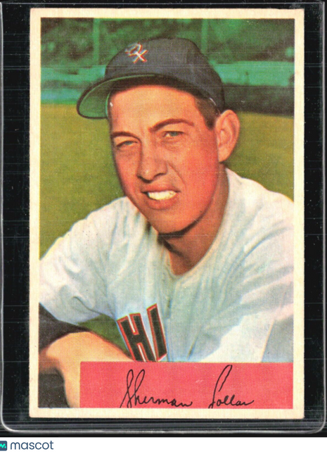 1954 Bowman - #182 Sherm Lollar