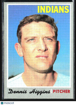 1970 Topps - #257 Dennis Higgins