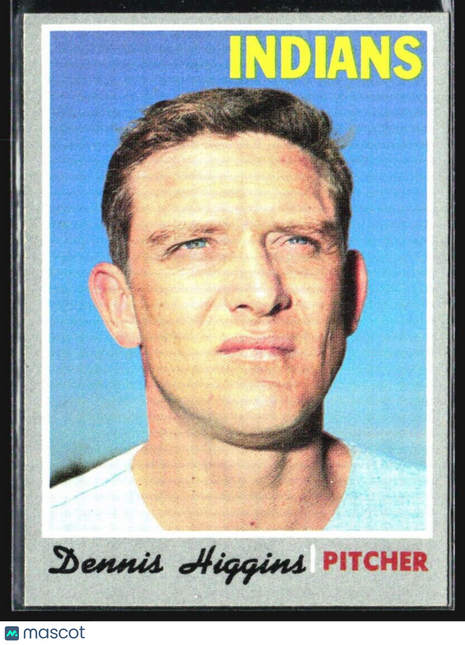 1970 Topps - #257 Dennis Higgins