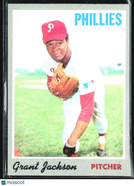 1970 Topps - #6 Grant Jackson