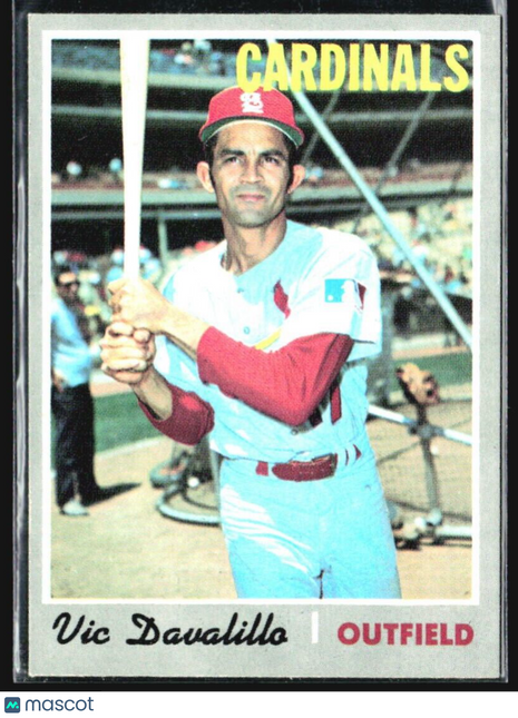 1970 Topps - #256 Vic Davalillo