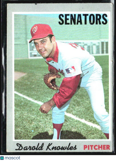 1970 Topps - #106 Darold Knowles