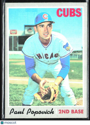 1970 Topps - #258 Paul Popovich
