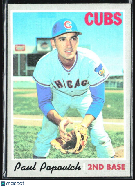 1970 Topps - #258 Paul Popovich