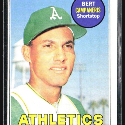 1969 Topps - #495 Bert Campaneris