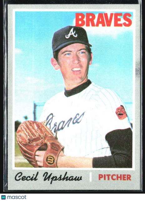 1970 Topps - #295 Cecil Upshaw