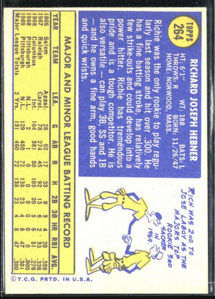 1970 Topps - #264 Richie Hebner