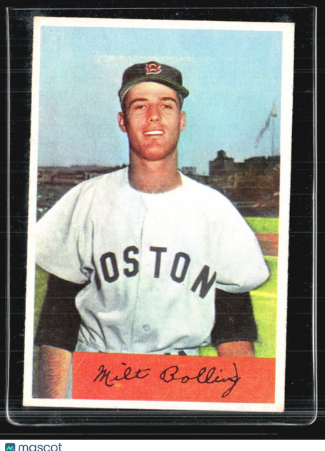 1954 Bowman - #130 Milt Bolling