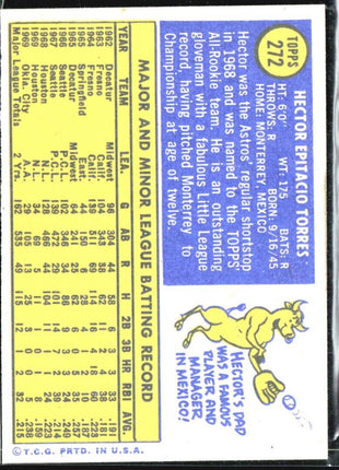 1970 Topps - #272 Hector Torres