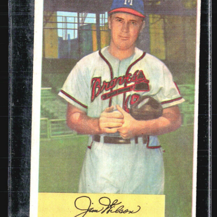 1954 Bowman - #16 Jim Wilson