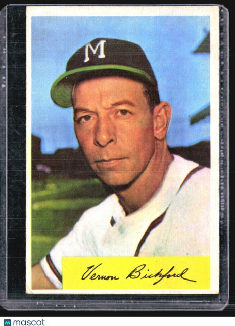 1954 Bowman - #176 Vern Bickford