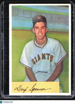 1954 Bowman - #185 Daryl Spencer (RC)