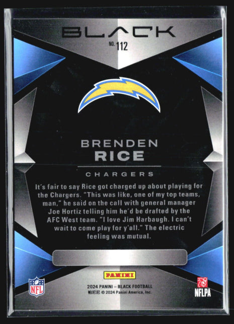 2024 Panini Mosaic - Rookies #399 Brenden Rice (RC) /99