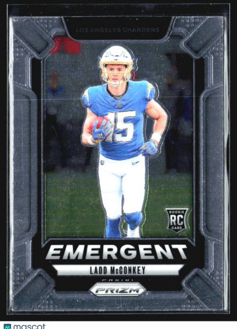 2024 Panini Prizm - Emergent #13 Ladd McConkey (RC)