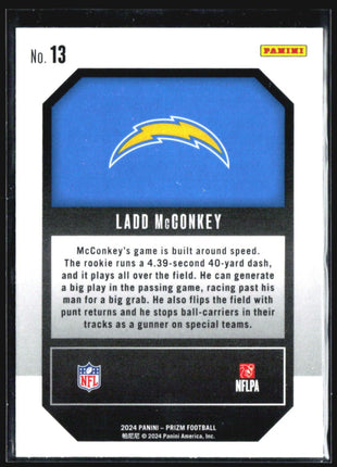 2024 Panini Prizm - Emergent #13 Ladd McConkey (RC)