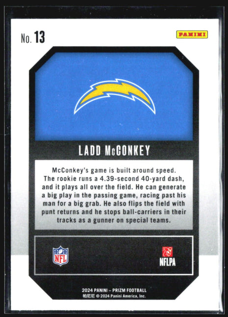 2024 Panini Prizm - Emergent #13 Ladd McConkey (RC)