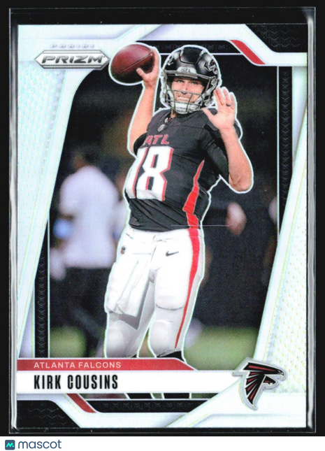 2024 Panini Prizm - #10 Kirk Cousins Silver
