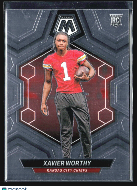 2024 Panini Mosaic - Rookies #328 Xavier Worthy (RC)